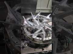 বিলাসবহুল গাড়ির জন্য পোর্শে ম্যাট কালো কাস্টমাইজড ডিজাইন A6061 1 পিস হুইল