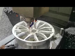 বিলাসবহুল গাড়ির জন্য পোর্শে ম্যাট কালো কাস্টমাইজড ডিজাইন A6061 1 পিস হুইল