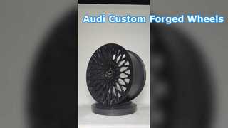 অডির জন্য মাল্টি স্পোকস সাটিন ব্ল্যাক 1-পিসি নকল রিমস 18"19",20",21",22" এবং 23"