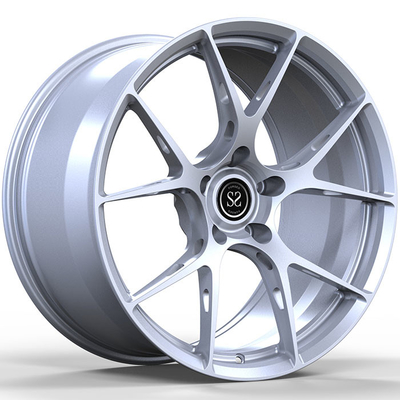 Lexus IS এর জন্য 19x10 5x114.3 1 পিস নকল চাকা 45ET 5-স্পোক ম্যাট সিলভার অ্যালয় রিমস