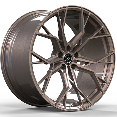 Audi RS 6 7 এর জন্য 20X9 6061-T6 অ্যালুমিনিয়াম অ্যালয় রিমস কাস্টম ব্রোঞ্জ 5x112 বোল্ট প্যাটার্ন