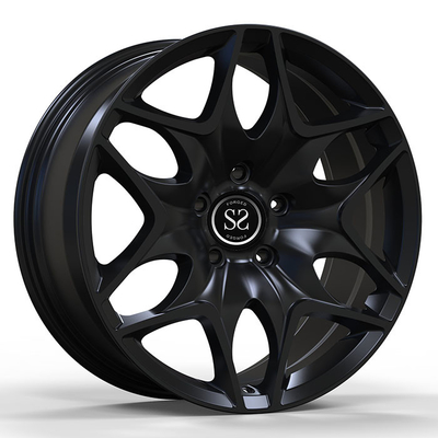 S680 Benz 8.5Jx19 ET31.5 10Jx19 এর জন্য ET48.1 সাটিন কালো 1 পিস নকল অ্যালুমিনিয়াম অ্যালয় রিম