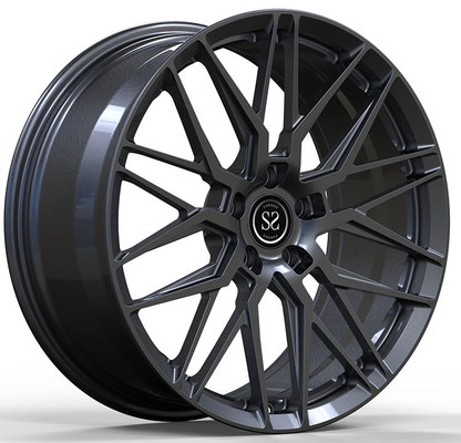Benz G500 G550 এর জন্য গান মেটাল কাস্টম নকল মনোব্লক রিমস 8.5Jx20 ET32