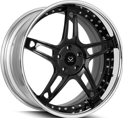 Audi S5 2PC কাস্টম নকল অ্যালয় রিমস 20x11 -15ET 5x112