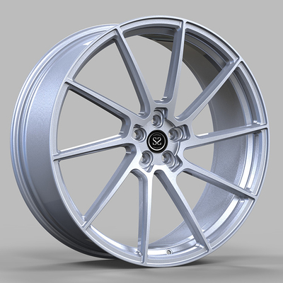 SUBARU WRX VB-এর জন্য কাস্টম সিলভার 1PC নকল অ্যালুমিনিয়াম অ্যালয় রিমস 19x8.5 18x8.5