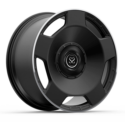 19x9.5 19x11 স্যাটিন কালো বেঞ্জের জন্য ভারী দায়িত্ব কাঠামোগত চাকাগুলি