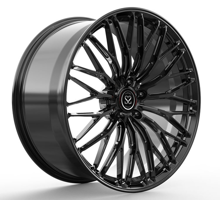 22x10.5 এবং 22x11 গ্লস ব্ল্যাক 1-পিসি BMW X5 এর জন্য কাঠামোগত রিম
