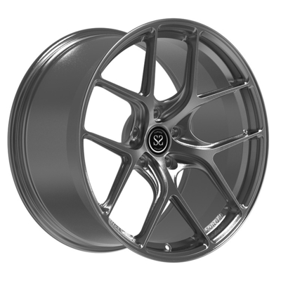 20x9.0 ET19/5x112/66.6 কাস্টম 1 টুকরা রিম বন্দুক ধাতু ধূসর CLS AMG জন্য