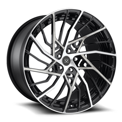 সিলভার হুইলস ফোর্জড Monoblock 21 ইঞ্চি Staggered জন্য ফেরারী 488 কাস্টম রিমস