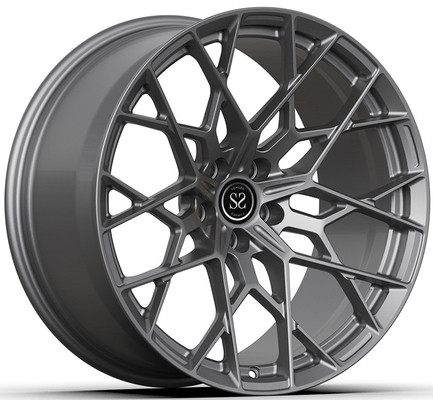 19x9.0ET25/19x10.0ET38 5x112/66.6 বিএমডব্লিউ এম 340 আই এর জন্য কাস্টম 1 টুকরা কাঠামোগত চাকাগুলি