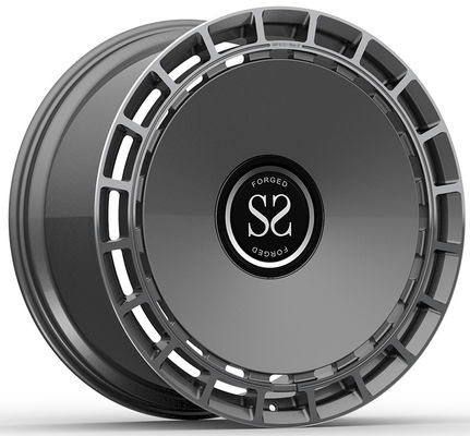 রেঞ্জ রোভার এল৩২০ ২০০৮ স্যাটিন গ্রে কাস্টম ১ টুকরো কাঠের চাকার 20x105