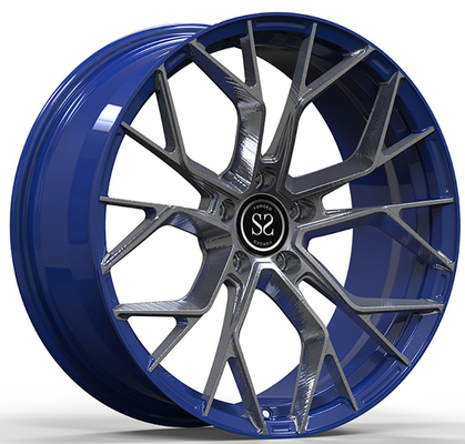 Chevy Corvette C5 স্ট্যাগার্ড 19 এবং 20 মাল্টি-স্পোক গ্লস কালো 1-পিসি নকল অ্যালয় হুইলস 5x120.65