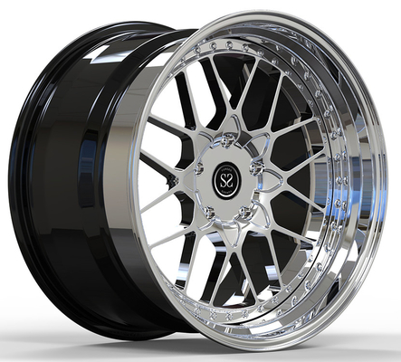 20x10.5ET+70/21x12.5E+27 5x4.75/70.1 3-পিসি ক্রোম রিমস সি 5 করভেটের জন্য