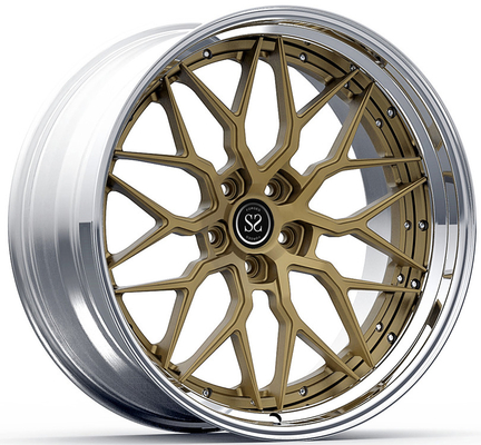 17x8.5ET18/17x9.5 ET24/5x120/72.6 বিএমডব্লিউ ই 36 এর জন্য 3 টুকরো কাঠামোগত চাকাগুলি