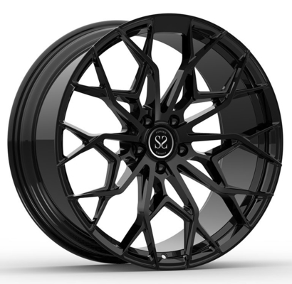 20x10.5 ET14/20x11 ET12/5x112/66.5 বিএমডব্লিউ এম 3 2023 এর জন্য সাটিন ব্ল্যাক 1 টুকরো কাঠামোগত চাকাগুলি