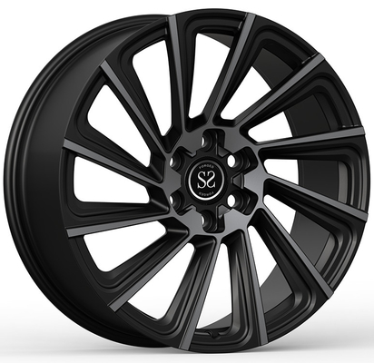 18x9ET42/5x100/56.1 কাস্টম ভাঁজ Monoblock কালো মেশিনযুক্ত মুখ 2004 Subaru WRX জন্য