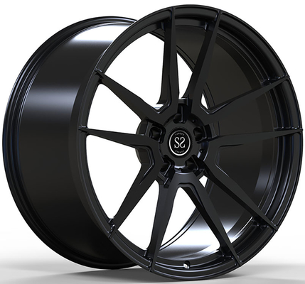 ডাবল 5 স্পোক সাটিন ব্ল্যাক নকল চাকা 20X10.5 5X112 PCD ফিট RS3 এ