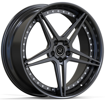 22x10.5ET20/5x112/66.5 সাটিন ব্ল্যাক কাস্টম রিমস ফর অডি আরএস 6 4 জি 2016