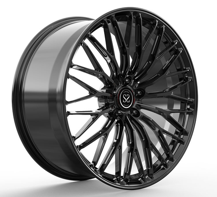 2019 BMW X5 এর জন্য 21x9.5 21x10.5 গ্লস ব্ল্যাক ১ পিস ফোর্জড হুইলস