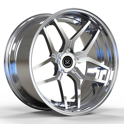 BMW M3 G80 Chrome 2 পিস ফোরজড হুইলস ২১x১০.৫ এবং ২১x১১.৫