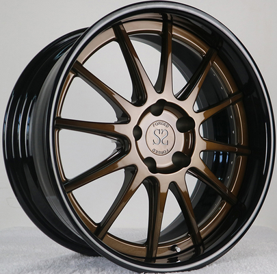 18x9.5ET36/19x11ET67/5x120.65 /70.3 কাস্টম ফোরজড ২-পিস রিমস, কর্ভেট C6 এর জন্য