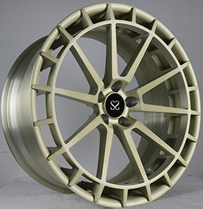 হালকা সোনার ব্রাশ 20x9.5 2-পিসি রিম 2002 অডি আরএস 6 এর জন্য