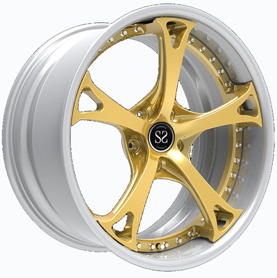 20 ইঞ্চি রিম অ্যালুমিনিয়াম 5x112 5x120 গাড়ির aftermarket ভারী দায়িত্ব জাল চাকার জন্য চাকার