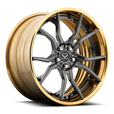Ford Mustang GT500 এর জন্য SAE J2530 114.3mm Pcd 2 পিস নকল চাকা 19 এবং 21 ইঞ্চি