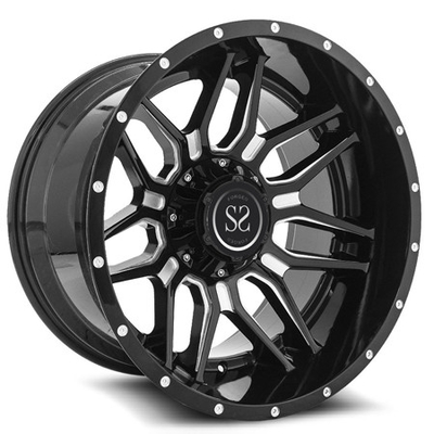 ট্রাকের জন্য Pcd 139.7mm 4x4 অফ রোড অ্যালয় হুইলস 6x139.7