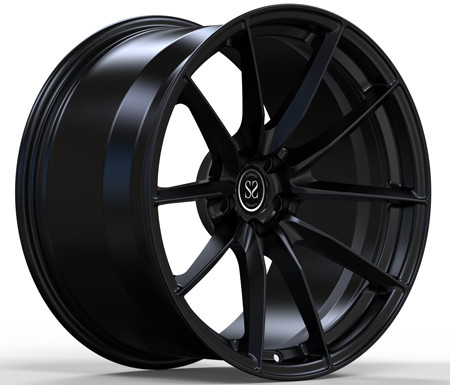 18x10.5 সাটিন ব্ল্যাক অডি Rs4 অ্যালুমিনিয়াম নকল চাকা A6061