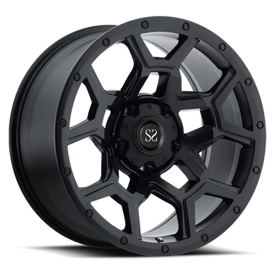 20 22 24 ইঞ্চি 6 X 139.7 5 X 150 5 X 127 SUV এবং পিকআপের জন্য নকল 4x4 চাকা চীনে তৈরি