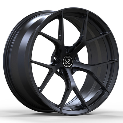 BBS নকল মনোব্লক রিমস সাটিন কালো 19x9.5 20x10.5 5x112 5x120 5x114.3